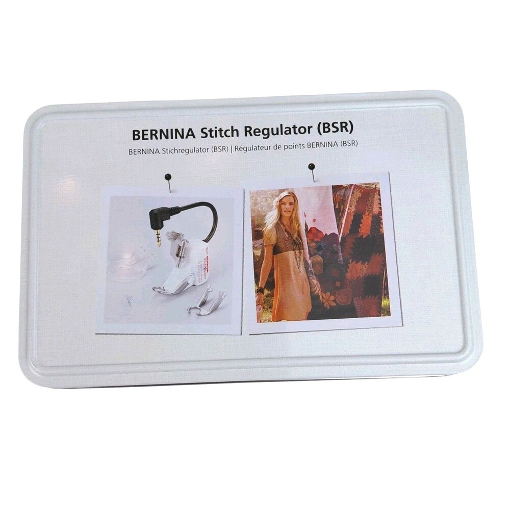 Bernina BSR Stitch Regulator Foot with Tin Instruction Book New